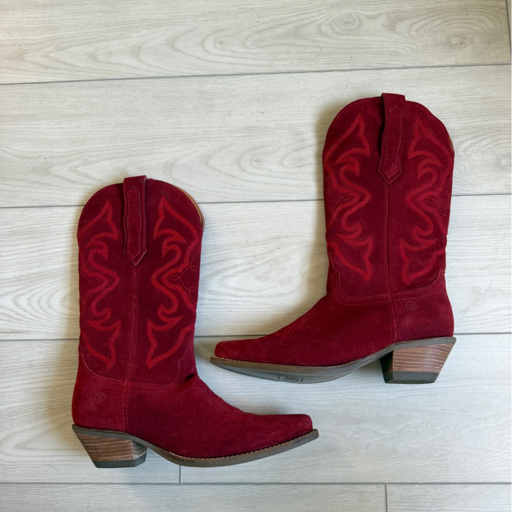 BRAND NEW RED COWGIRL BOOTS